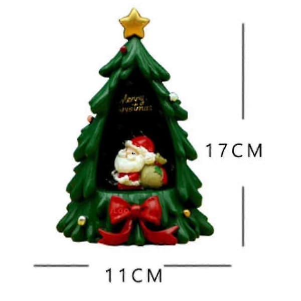 Julemands Natlampe Resin Stjernelys Dekoration