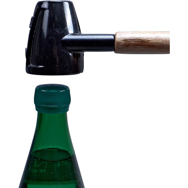 Nøddeknækker 4 farver Champagne flaskeåbner (sort)