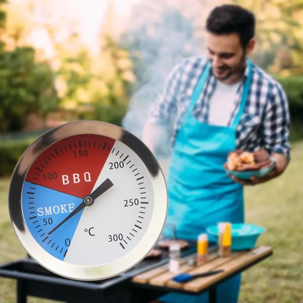 2 stk. stegetermometer kødtermometer 300℃ rustfrit stål grilltermometer grill BBQ kød
