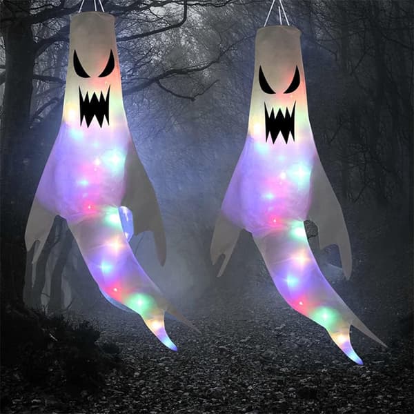 Halloween-haamutuulipussi, ripustettava, 3 kpl