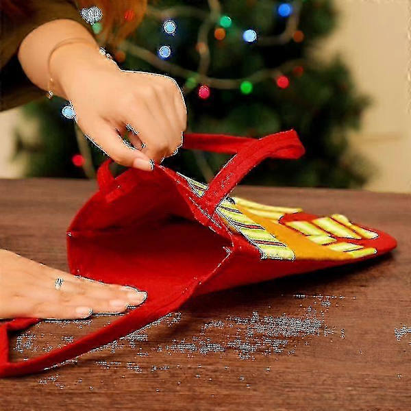 Julkassar, jultomtepresentpåsar, julgodispåsar, julkalaspåsar