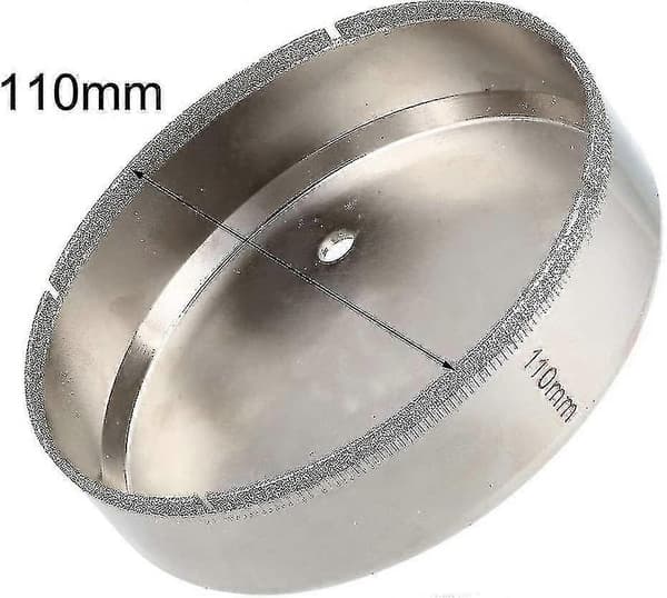 110mm Diamantbelagd Glas Hålsåg Borr för Kakel Marmor Sten Porslin