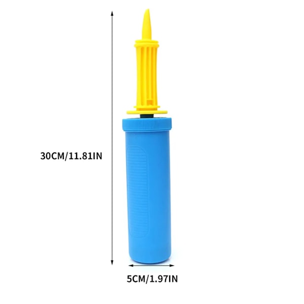 2 kpl ilmapallopumppua, käsikäyttöinen ilmapallopumppu, ilmapallopumppu, ilmapallopumppu häihin, syntymäpäiväjuhlan koristelu