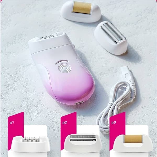 3-i-1 trådløs epilator, 1 stk