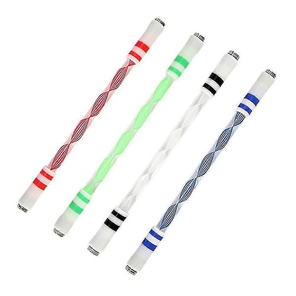 Børnerullepen Lysende Roterende Pen Ingen Refill 1 Stykke - Rød