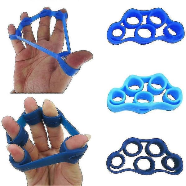 Finger Stretcher Hand Resistance Band Hand Extensor Exerciser 3 st