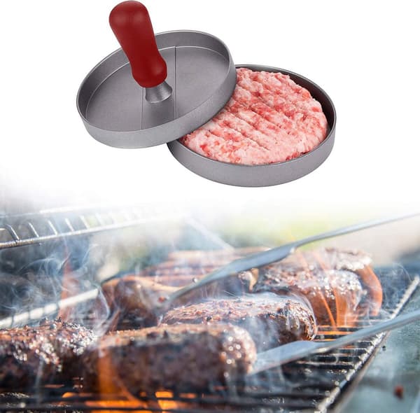 Hamburgerpresse med non-stick belegg 12cm