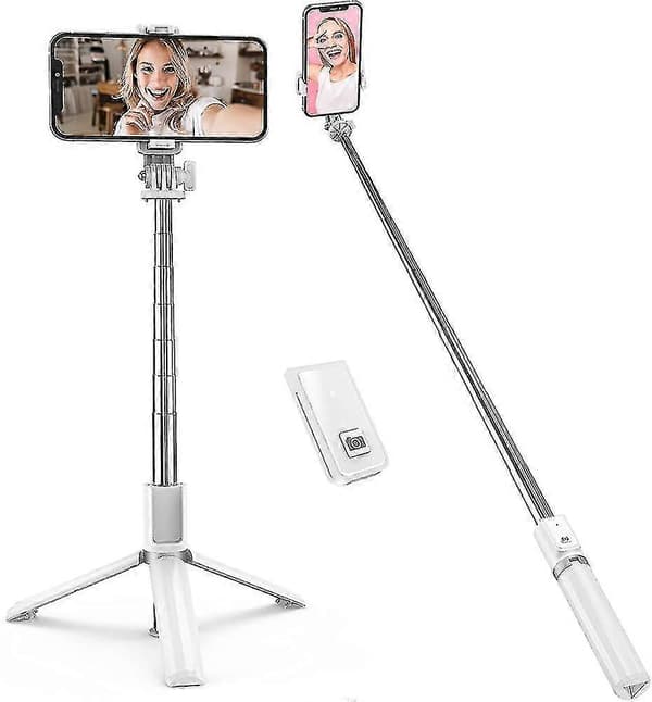 Selfie-keppiteline. 40 tuuman säädettävä Bluetooth Selfie-keppimonopodi