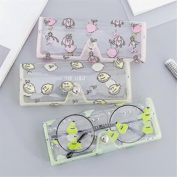 Glasögonfodralhållare transparent PVC glasögon skyddsbox