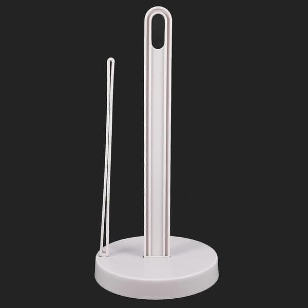 2x Vertikal Toalettpapir Rullholder Perforert Papirhåndkle Oppbevaringsstativ 02