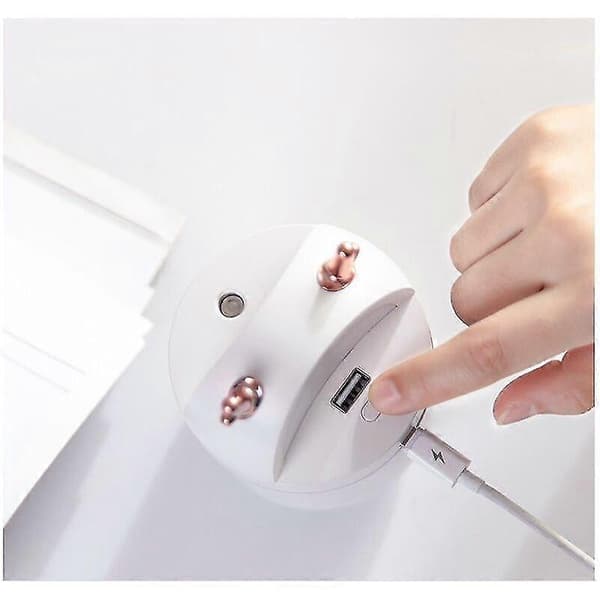 Mini Hjort Luftfuktare Hem USB Liten Tyst Luftfuktare (Vit)