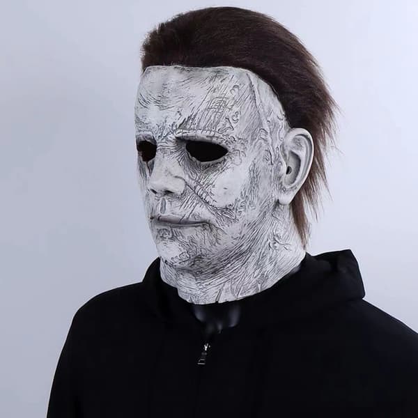 Halloween skrekkmaske hodeplagg, 1 stk