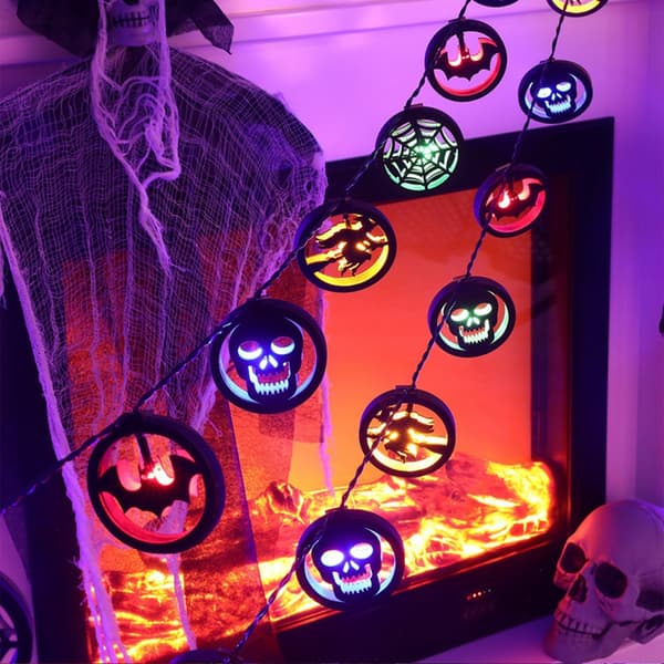 Halloween LED-valot, 3m20 valoa