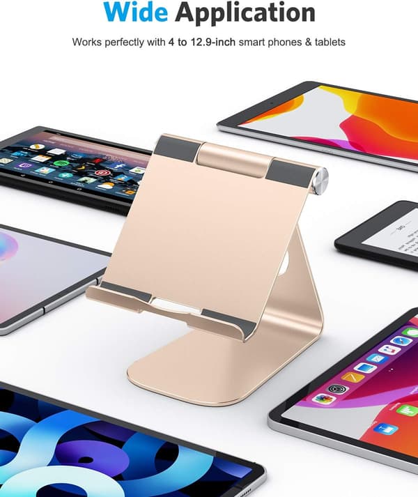 Justerbart Tablet PC-ställ, Guld