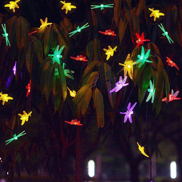 LED Sommerfuglelys, Udendørs Havedekoration