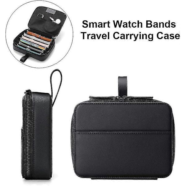 Smart Watch Band Opbevaringspose – Bærbart Etui til Remme/Oplader