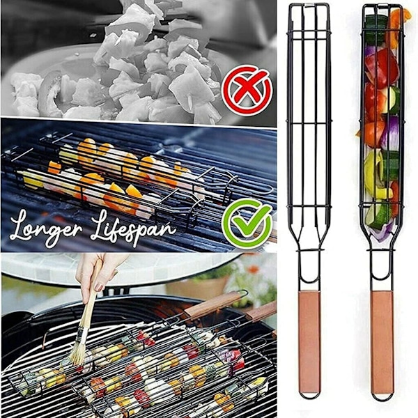 Grillnett, Grillnettklips for kjøtt og grønnsaker, Grillutstyr