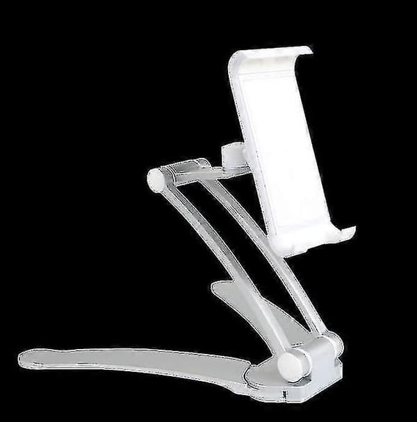 Desktop tablet stand i aluminiumlegering (hvid 2 stk.)