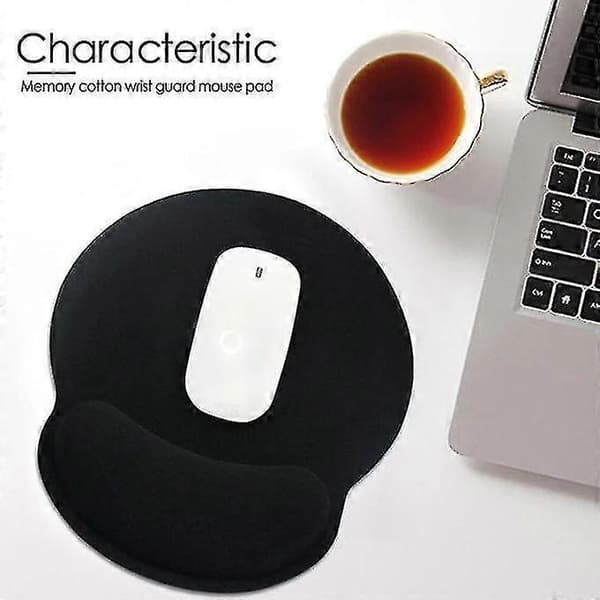 Ergonomisk musematte datamaskin mikrofonmatte med håndleddsstøtte