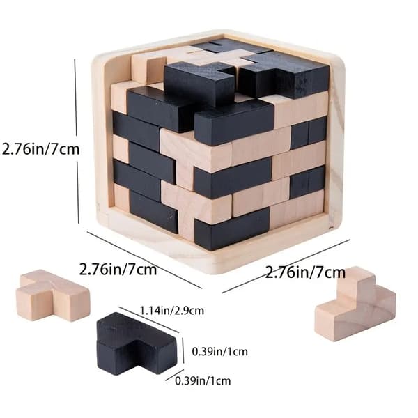 3D-palapeli, 54T kuution lasten opetuslelu
