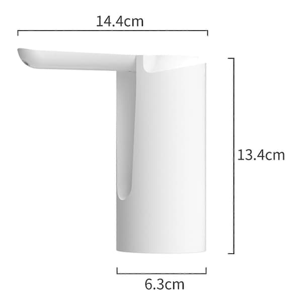 USB genopladelig bærbar vandflaskepumpe