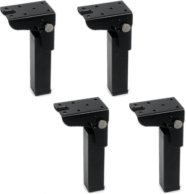Foldbare bordben 140 mm/5,51 tommer høje Jernlåse hængsler 90 grader foldbare