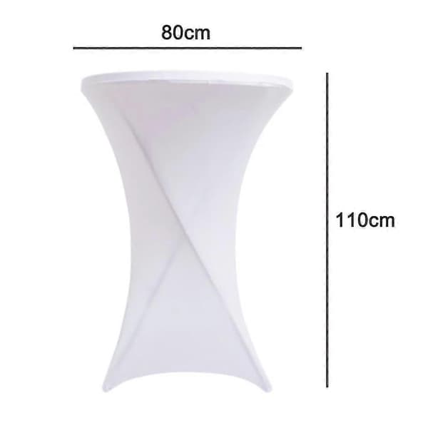 Stoltrekk - Cocktail Rundt Stretch Spandex Bordtrekk, Elastisk Duk