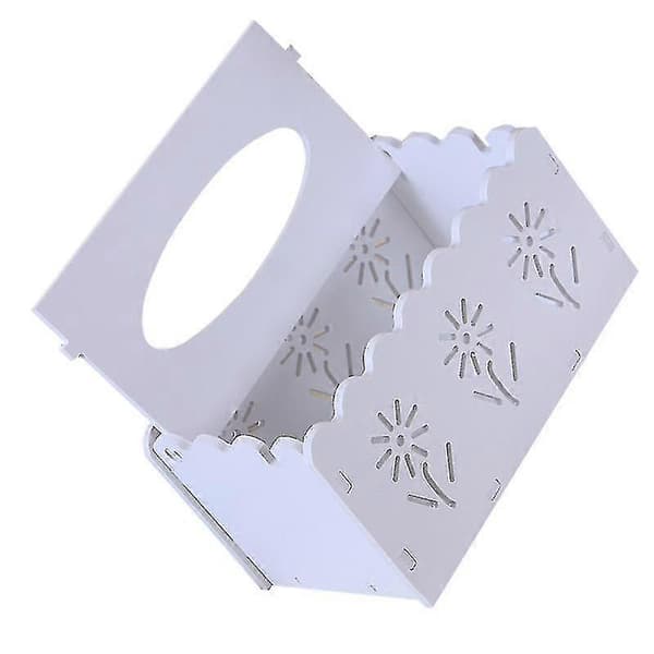 20,6X11,6 cm Hvid Papirhåndklædeholder og Papirhåndklædedispenser Husholdningsservietboks Multipurpose Servietboks