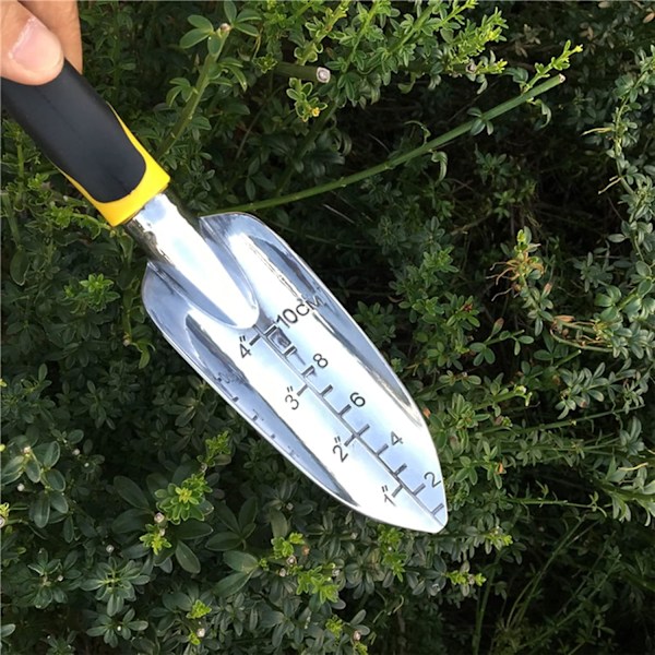 Rustfritt stål hage murskje planting, omplanting, luking, flytting - 30x5,5cm - 1 stk