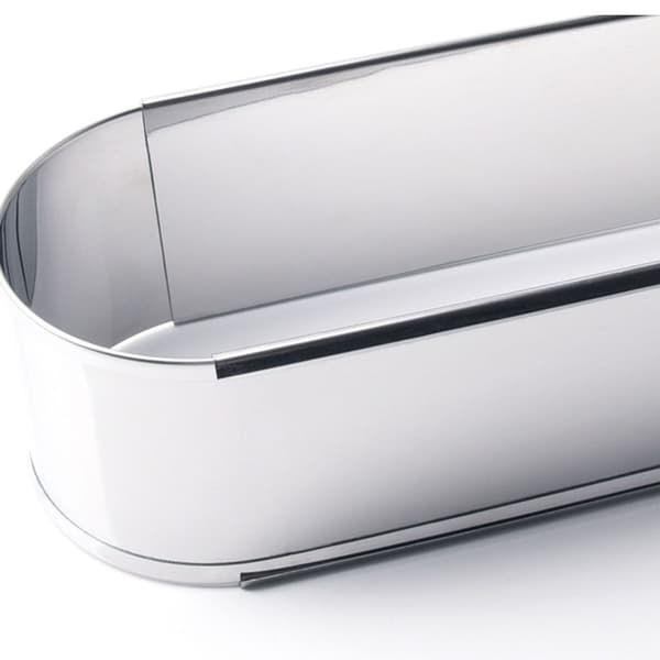 Justerbar Oval Brødform i Rustfritt Stål – Jule-/Brødkakeform for Helårs Baking