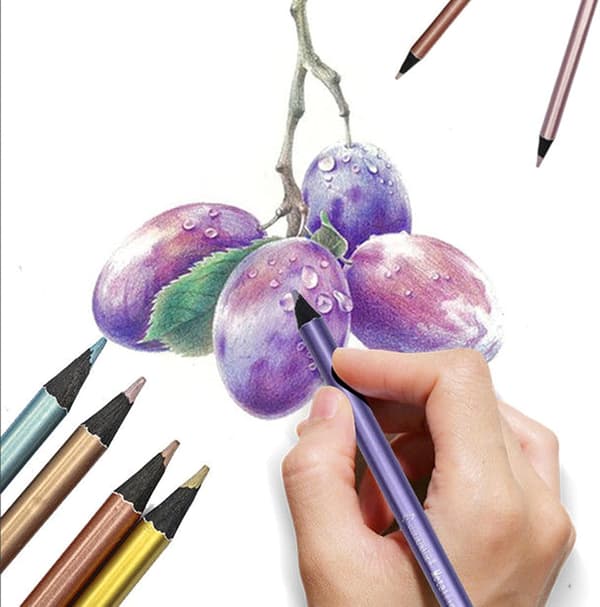 Kunstmalerpensler, 12 stk.