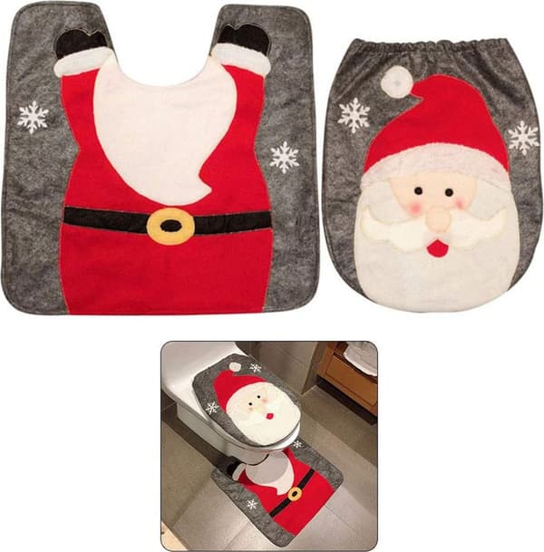Toalettseter - Ulike Juletoalettsete-design - Perfekt Juledekorasjon
