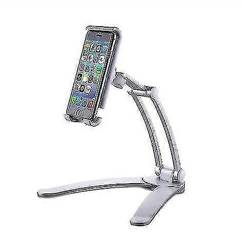 Desktop tablet stand i aluminiumlegering (hvid 2 stk.)