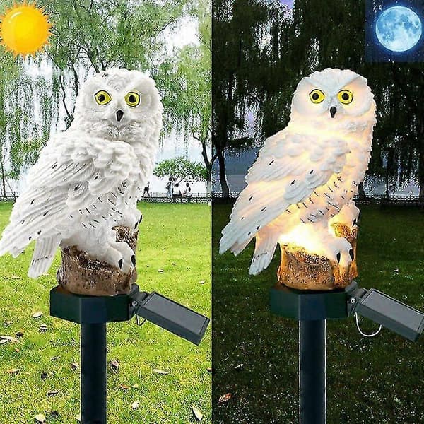 Harpiks Ugle Have Statue, Simulationsfugl, Plæne/Indendørs Indretning