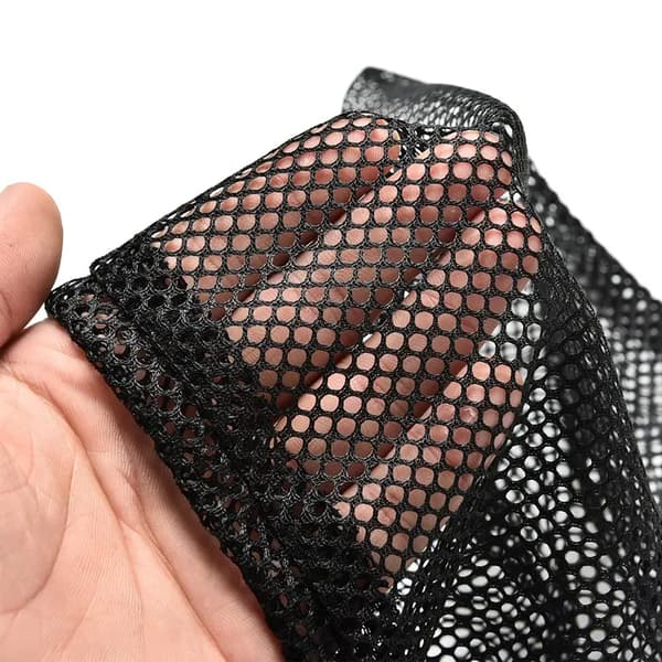 Mesh dragsnöre ficka, utomhus mesh kit, multifunktionell