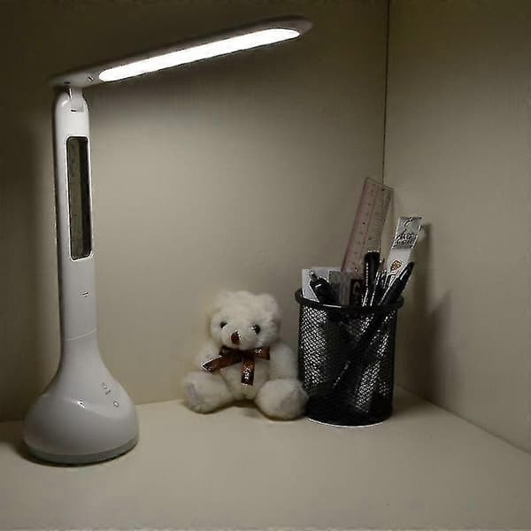 Kalender Temperatur Alarm LED Bordlampe