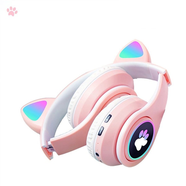 Gaming Headset, Headset for Jenter, Rosa
