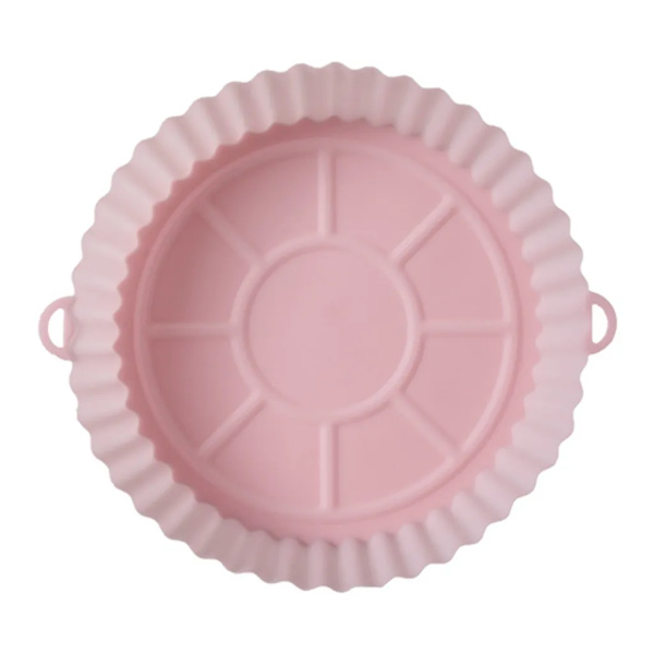Heta fritös korg silikon 20cm Heta fritös tillbehör ersättning papper insats, inget behov av att rengöra fritös korg