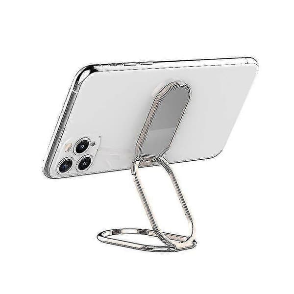 Foldbar telefonholder til skriveborde, justerbar telefonringholder til kontordesign