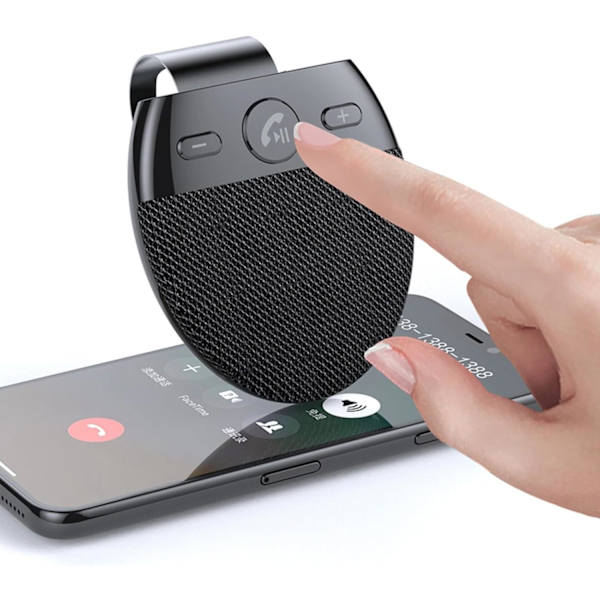 Trådlös handsfree-bilmusikuppspelare med mikrofon