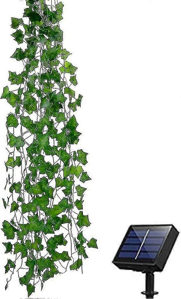 Solcelle Lyslenke 50 Hvite Varme LED Lys 5m