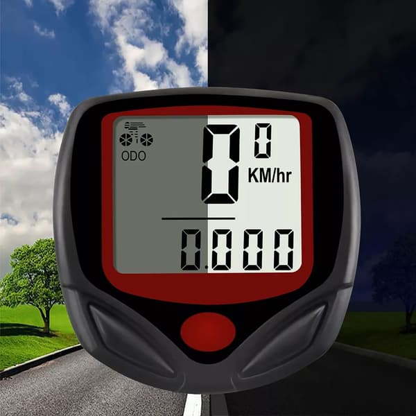 Speedometer 14 funksjons sykkelcomputer sykkel speedometer odometer speedometer