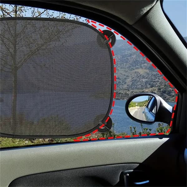 Bilsidevisir, sommer solbeskyttelse og varmeisolering