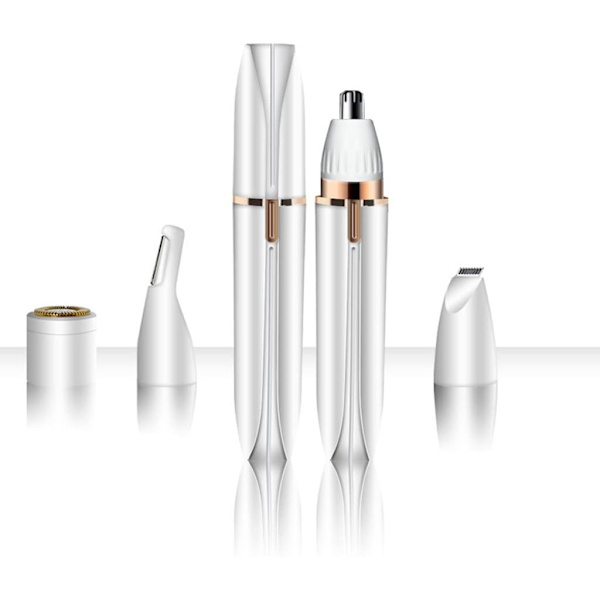 Bærbar epilator - Oppladbar, Hvit