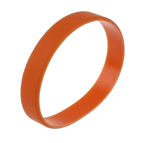 Silikonikuminen rannekoru oranssi