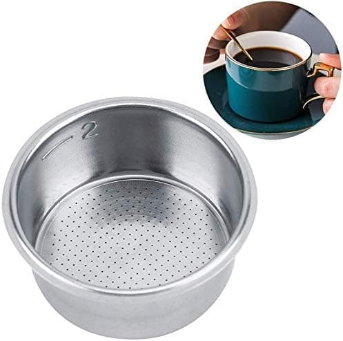 51 mm kaffefilter, kaffefilterkurv i rustfrit stål