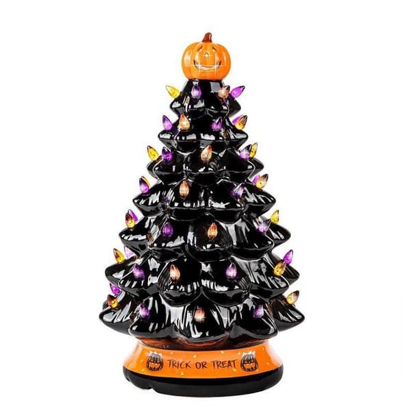 Halloween gresskar-tre, 1 stk