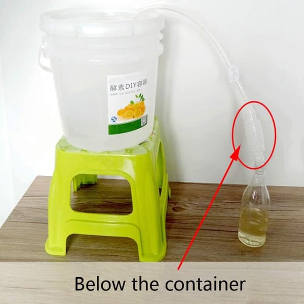 Siphon til vinfiltrering, dispenser til vinproduktion, 2 m