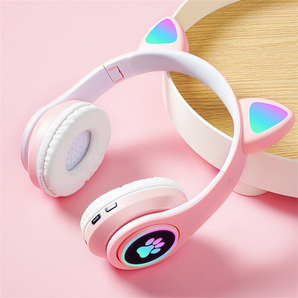 Gaming Headset, Headset for Jenter, Rosa