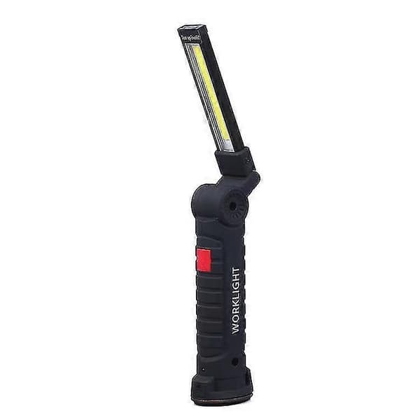 LED Lommelygte Arbejdslampe med Magnetisk Base 5 Lystilstande USB Campinglanterne